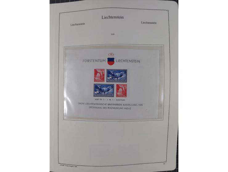 1912/2015, anfangs meist ungebrauchte/gestempelte, ab ca. 1964 postfrische, in den Hauptnummern komplette Sammlung inkl. Dien