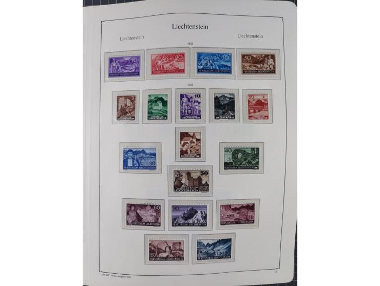 1912/2015, anfangs meist ungebrauchte/gestempelte, ab ca. 1964 postfrische, in den Hauptnummern komplette Sammlung inkl. Dien