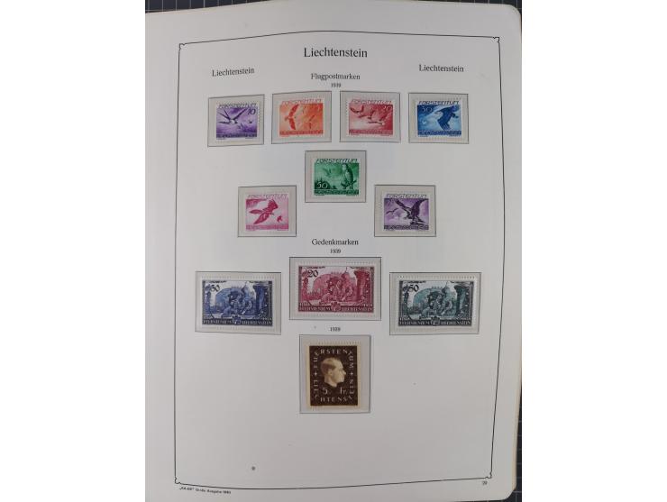 1912/2015, anfangs meist ungebrauchte/gestempelte, ab ca. 1964 postfrische, in den Hauptnummern komplette Sammlung inkl. Dien