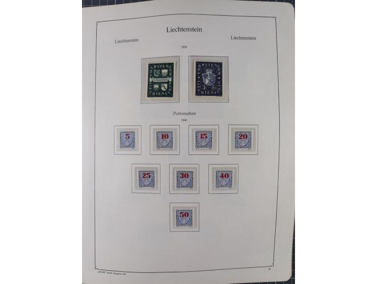 1912/2015, anfangs meist ungebrauchte/gestempelte, ab ca. 1964 postfrische, in den Hauptnummern komplette Sammlung inkl. Dien