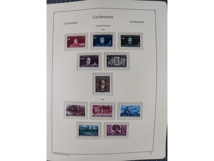 1912/2015, anfangs meist ungebrauchte/gestempelte, ab ca. 1964 postfrische, in den Hauptnummern komplette Sammlung inkl. Dien