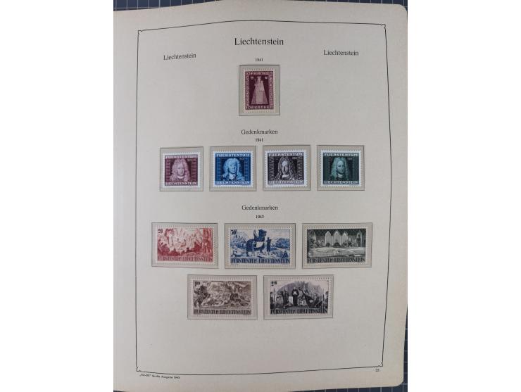 1912/2015, anfangs meist ungebrauchte/gestempelte, ab ca. 1964 postfrische, in den Hauptnummern komplette Sammlung inkl. Dien