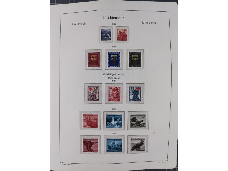 1912/2015, anfangs meist ungebrauchte/gestempelte, ab ca. 1964 postfrische, in den Hauptnummern komplette Sammlung inkl. Dien