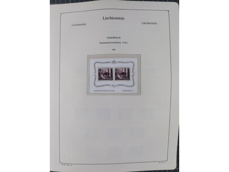 1912/2015, anfangs meist ungebrauchte/gestempelte, ab ca. 1964 postfrische, in den Hauptnummern komplette Sammlung inkl. Dien