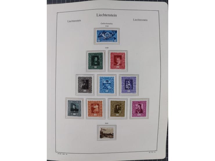 1912/2015, anfangs meist ungebrauchte/gestempelte, ab ca. 1964 postfrische, in den Hauptnummern komplette Sammlung inkl. Dien