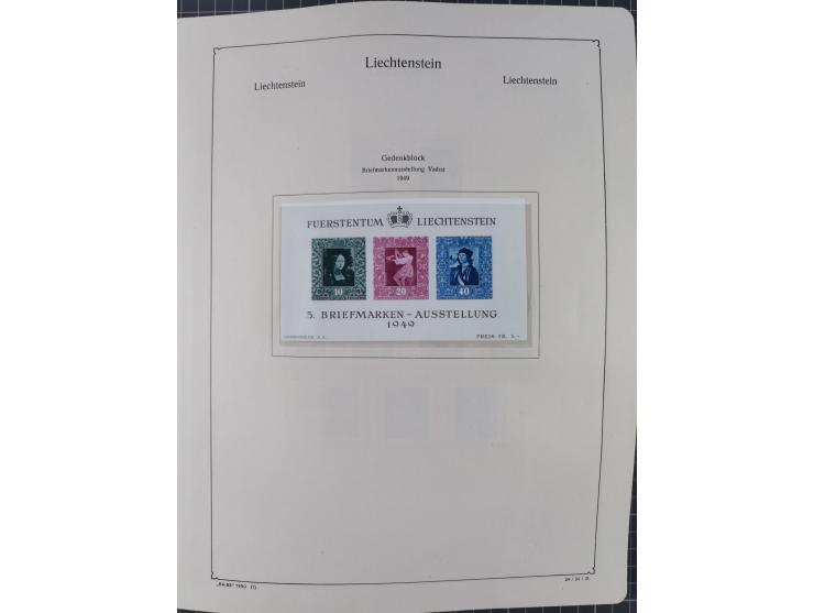 1912/2015, anfangs meist ungebrauchte/gestempelte, ab ca. 1964 postfrische, in den Hauptnummern komplette Sammlung inkl. Dien