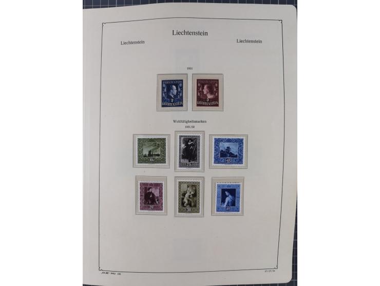 1912/2015, anfangs meist ungebrauchte/gestempelte, ab ca. 1964 postfrische, in den Hauptnummern komplette Sammlung inkl. Dien