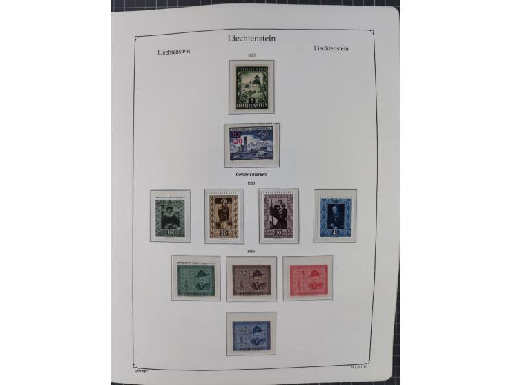 1912/2015, anfangs meist ungebrauchte/gestempelte, ab ca. 1964 postfrische, in den Hauptnummern komplette Sammlung inkl. Dien