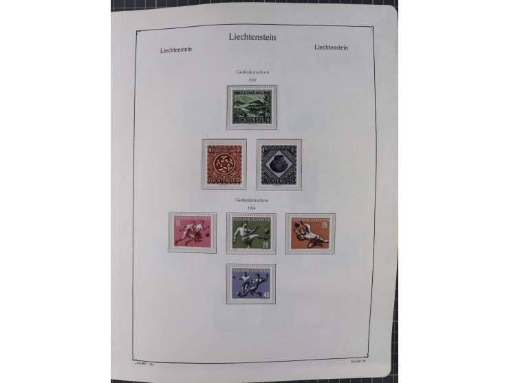 1912/2015, anfangs meist ungebrauchte/gestempelte, ab ca. 1964 postfrische, in den Hauptnummern komplette Sammlung inkl. Dien