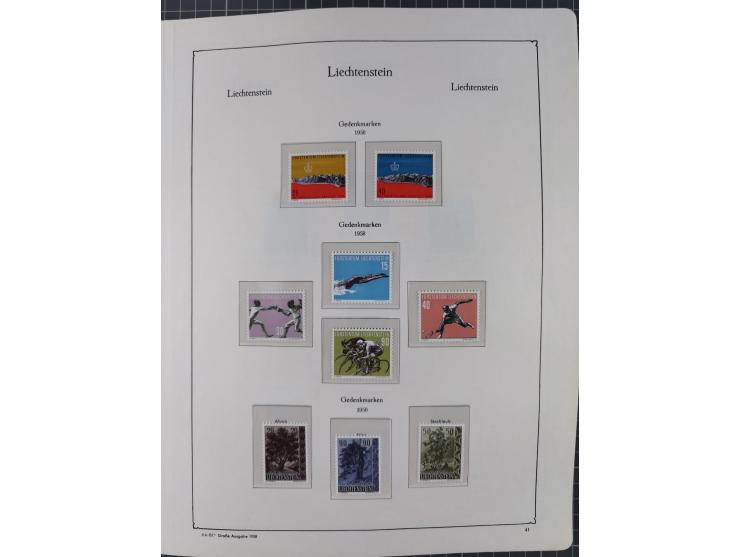 1912/2015, anfangs meist ungebrauchte/gestempelte, ab ca. 1964 postfrische, in den Hauptnummern komplette Sammlung inkl. Dien