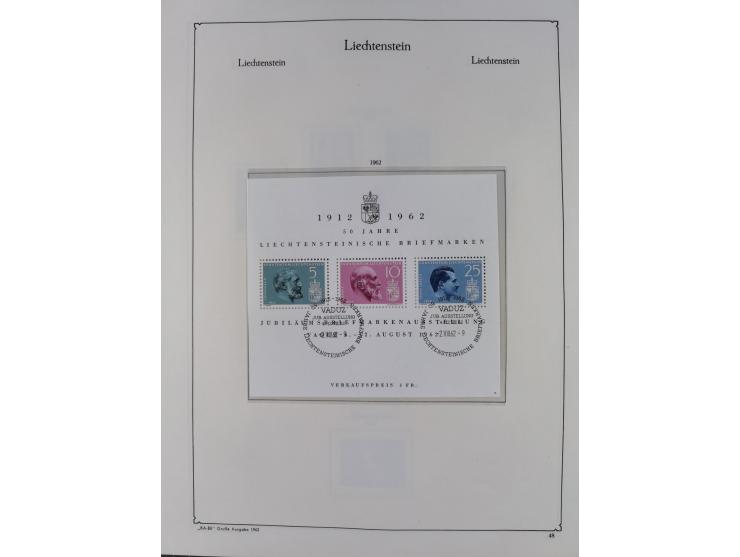 1912/2015, anfangs meist ungebrauchte/gestempelte, ab ca. 1964 postfrische, in den Hauptnummern komplette Sammlung inkl. Dien