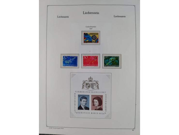 1912/2015, anfangs meist ungebrauchte/gestempelte, ab ca. 1964 postfrische, in den Hauptnummern komplette Sammlung inkl. Dien