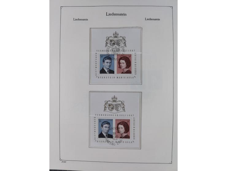 1912/2015, anfangs meist ungebrauchte/gestempelte, ab ca. 1964 postfrische, in den Hauptnummern komplette Sammlung inkl. Dien