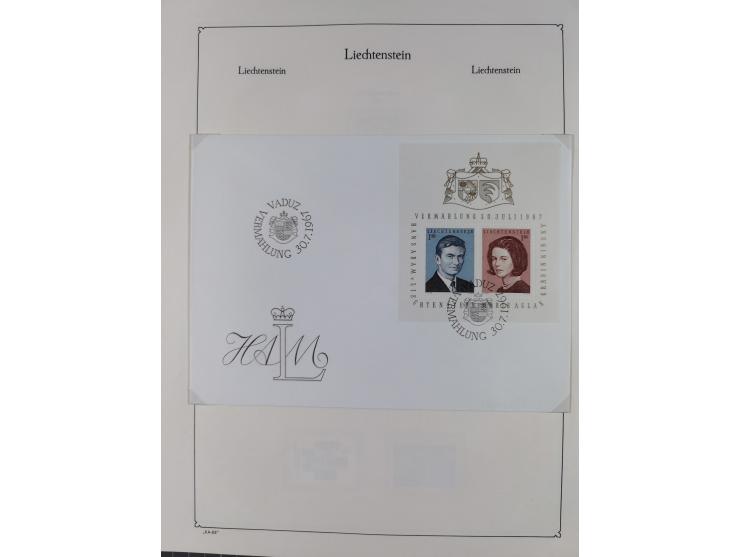 1912/2015, anfangs meist ungebrauchte/gestempelte, ab ca. 1964 postfrische, in den Hauptnummern komplette Sammlung inkl. Dien