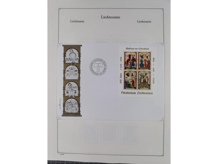 1912/2015, anfangs meist ungebrauchte/gestempelte, ab ca. 1964 postfrische, in den Hauptnummern komplette Sammlung inkl. Dien