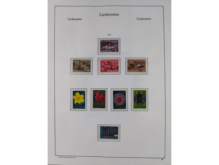 1912/2015, anfangs meist ungebrauchte/gestempelte, ab ca. 1964 postfrische, in den Hauptnummern komplette Sammlung inkl. Dien