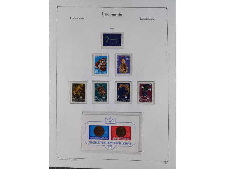 1912/2015, anfangs meist ungebrauchte/gestempelte, ab ca. 1964 postfrische, in den Hauptnummern komplette Sammlung inkl. Dien