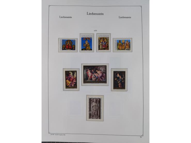 1912/2015, anfangs meist ungebrauchte/gestempelte, ab ca. 1964 postfrische, in den Hauptnummern komplette Sammlung inkl. Dien