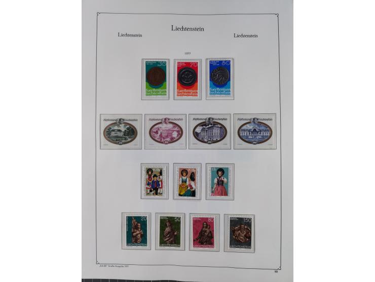 1912/2015, anfangs meist ungebrauchte/gestempelte, ab ca. 1964 postfrische, in den Hauptnummern komplette Sammlung inkl. Dien