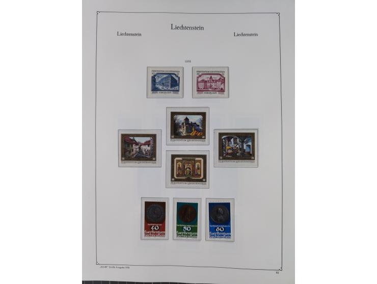 1912/2015, anfangs meist ungebrauchte/gestempelte, ab ca. 1964 postfrische, in den Hauptnummern komplette Sammlung inkl. Dien