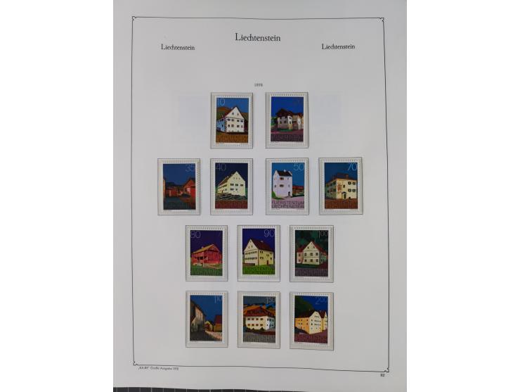 1912/2015, anfangs meist ungebrauchte/gestempelte, ab ca. 1964 postfrische, in den Hauptnummern komplette Sammlung inkl. Dien