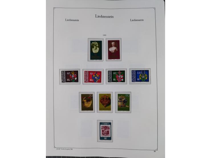 1912/2015, anfangs meist ungebrauchte/gestempelte, ab ca. 1964 postfrische, in den Hauptnummern komplette Sammlung inkl. Dien