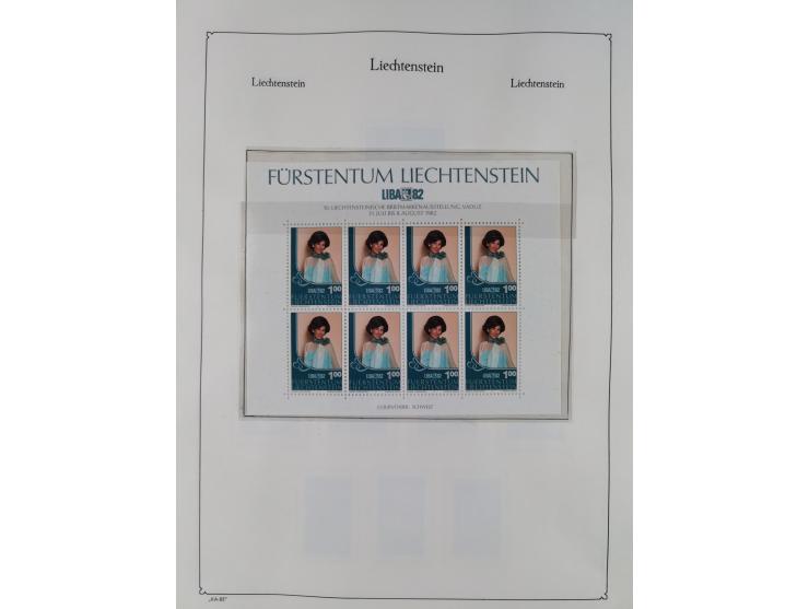 1912/2015, anfangs meist ungebrauchte/gestempelte, ab ca. 1964 postfrische, in den Hauptnummern komplette Sammlung inkl. Dien