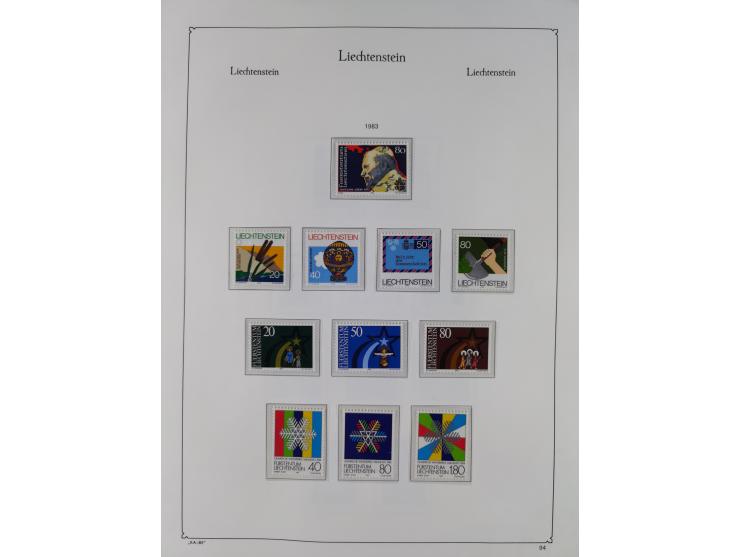 1912/2015, anfangs meist ungebrauchte/gestempelte, ab ca. 1964 postfrische, in den Hauptnummern komplette Sammlung inkl. Dien