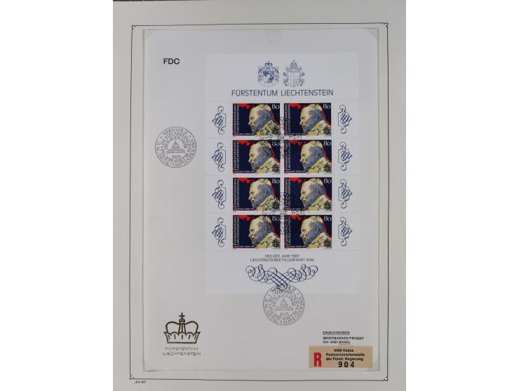 1912/2015, anfangs meist ungebrauchte/gestempelte, ab ca. 1964 postfrische, in den Hauptnummern komplette Sammlung inkl. Dien