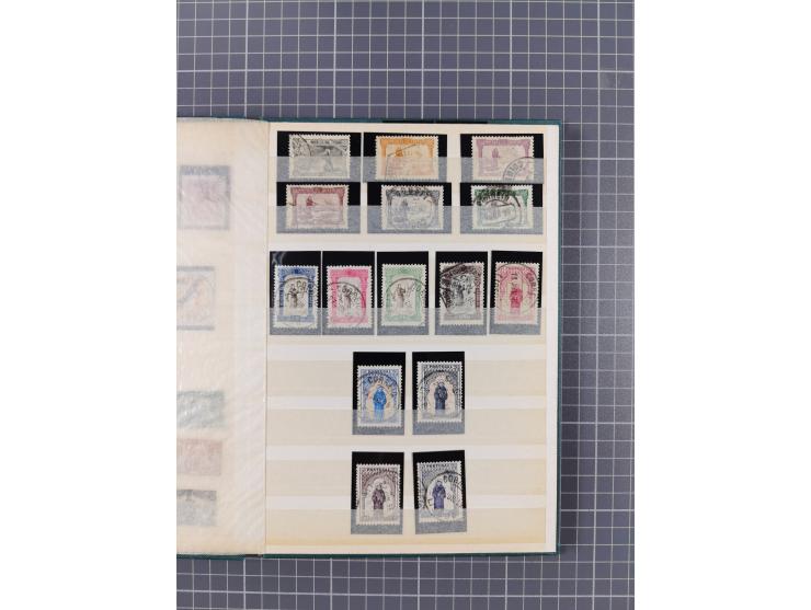 1853-1910, Collection unused and used from Mi.1-4, in typically varied, overall clean condition, very concentrated in a small