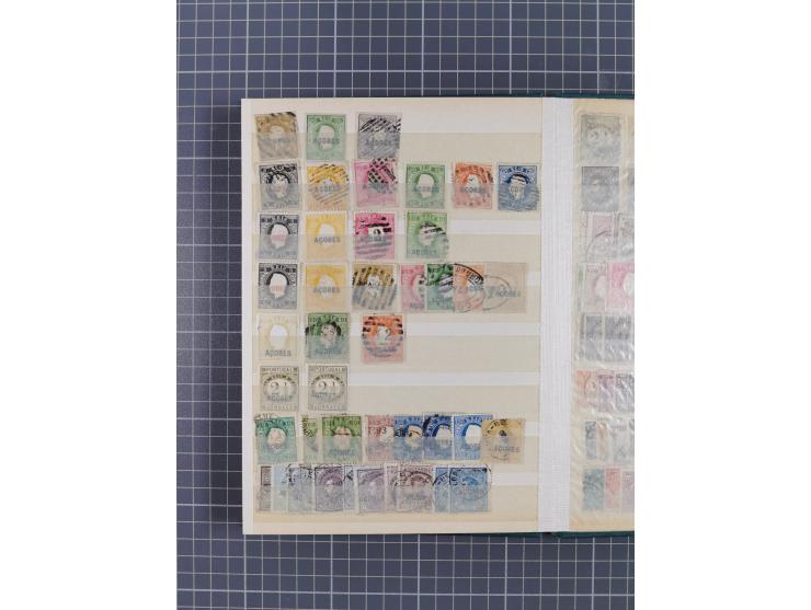 1853-1910, Collection unused and used from Mi.1-4, in typically varied, overall clean condition, very concentrated in a small