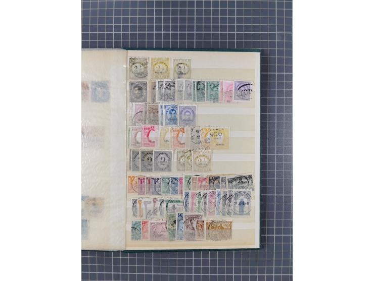 1853-1910, Collection unused and used from Mi.1-4, in typically varied, overall clean condition, very concentrated in a small