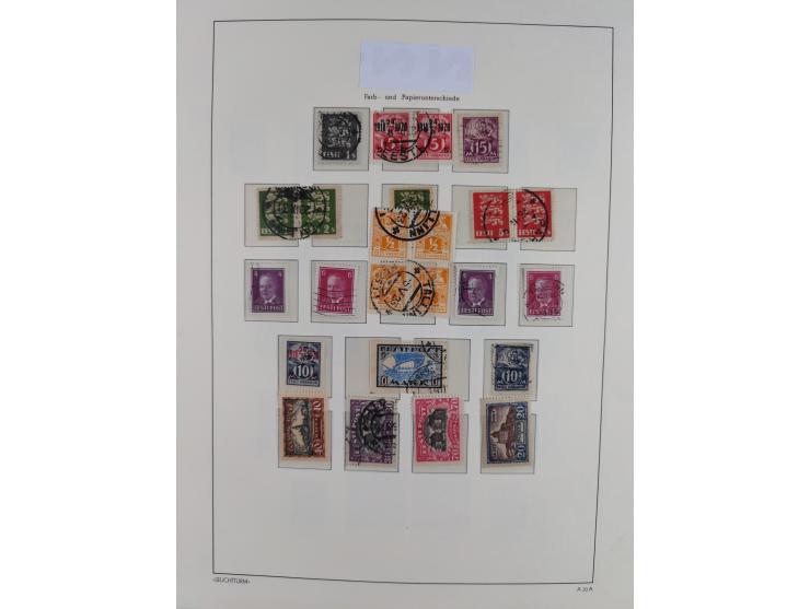 1851/1945, mostly unused and cancelled stamps with a focus on the old German states, including many from Baden and Bavaria, a