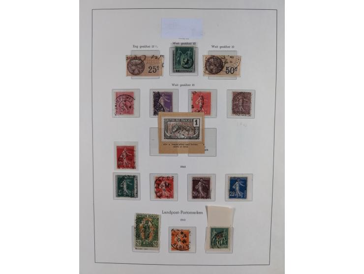 1851/1945, mostly unused and cancelled stamps with a focus on the old German states, including many from Baden and Bavaria, a