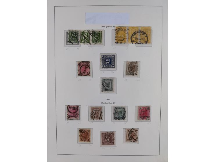 1851/1945, mostly unused and cancelled stamps with a focus on the old German states, including many from Baden and Bavaria, a