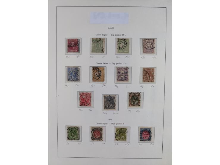 1851/1945, mostly unused and cancelled stamps with a focus on the old German states, including many from Baden and Bavaria, a