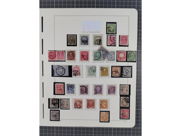 1851/1945, mostly unused and cancelled stamps with a focus on the old German states, including many from Baden and Bavaria, a