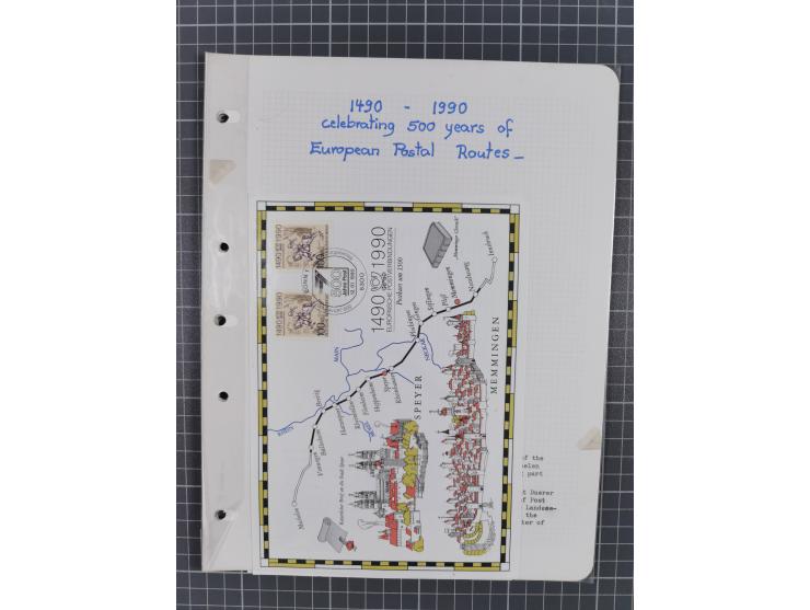 1849/75, interessante Stempel-Sammlung mit Schwerpunkt bei den Einkreisstempeln auf losen Marken und schönen Briefstücken, da