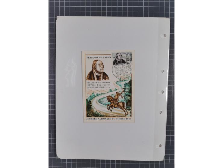 1849/75, interessante Stempel-Sammlung mit Schwerpunkt bei den Einkreisstempeln auf losen Marken und schönen Briefstücken, da