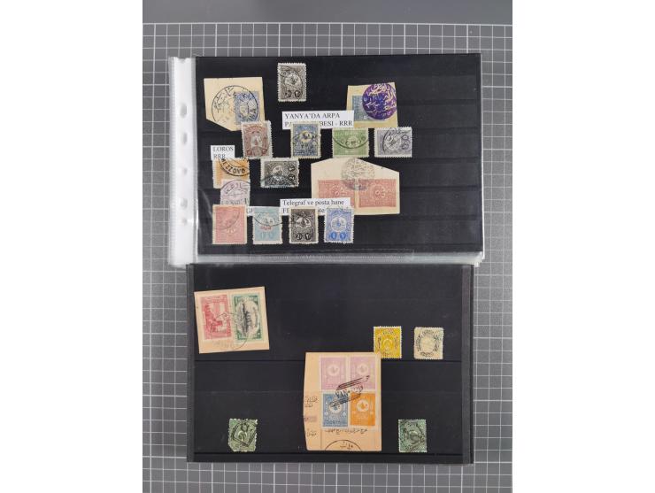 1868/1922(ca.), interesting accumulation of cancellations, often times of the “Lost Territories” of Greece, Bulgaria, Yugosla