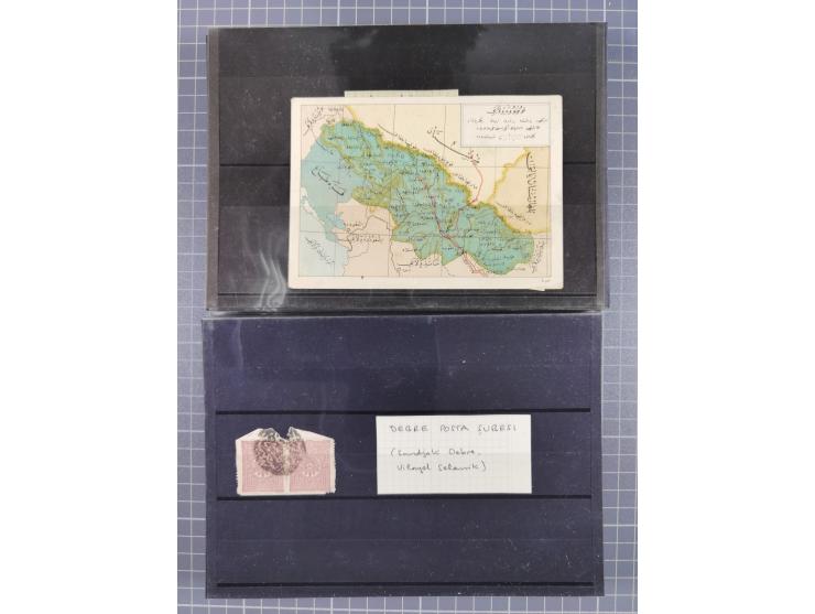 1868/1922(ca.), interesting accumulation of cancellations, often times of the “Lost Territories” of Greece, Bulgaria, Yugosla