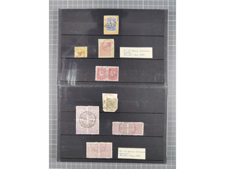 1868/1922(ca.), interesting accumulation of cancellations, often times of the “Lost Territories” of Greece, Bulgaria, Yugosla