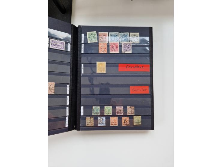 1870/2000 (ca.), Asia and India, mostly unused and used collection with some duplicates, strength in India with a selection o