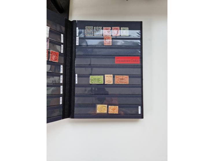 1870/2000 (ca.), Asia and India, mostly unused and used collection with some duplicates, strength in India with a selection o