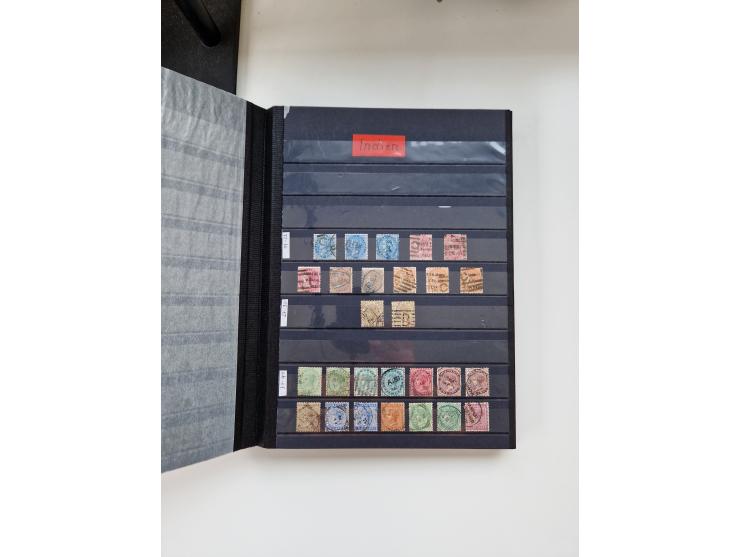 1870/2000 (ca.), Asia and India, mostly unused and used collection with some duplicates, strength in India with a selection o
