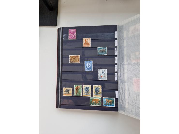 1870/2000 (ca.), Asia and India, mostly unused and used collection with some duplicates, strength in India with a selection o