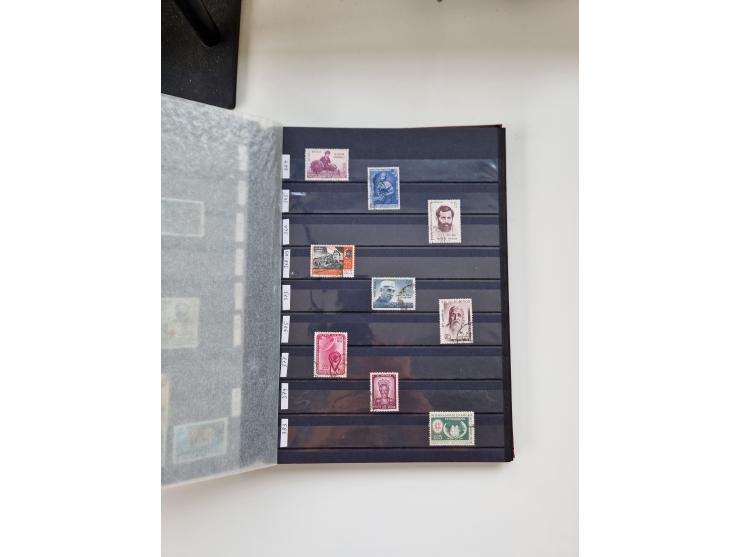 1870/2000 (ca.), Asia and India, mostly unused and used collection with some duplicates, strength in India with a selection o