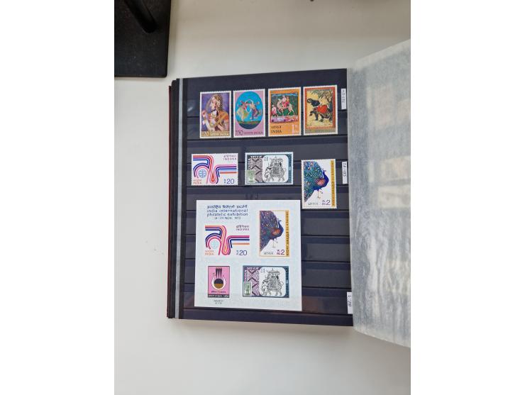 1870/2000 (ca.), Asia and India, mostly unused and used collection with some duplicates, strength in India with a selection o