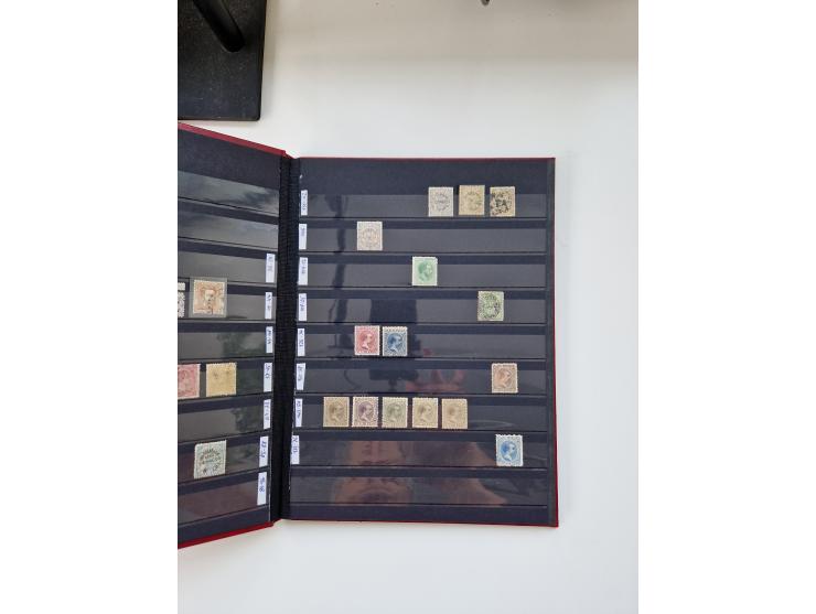 1870/2000 (ca.), Asia and India, mostly unused and used collection with some duplicates, strength in India with a selection o