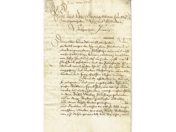 FISKAL-DOKUMENTE: 1682/1872, umfangreiche Forschungssammlung mit fast 290 Stempelpapieren mit vielen Seltenheiten bzw. Unikat